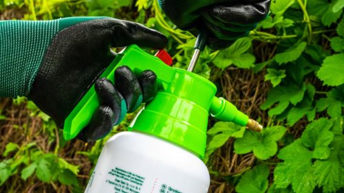 Kertész kesztyű, nitril bevonat, 10", légáteresztő felsőrész