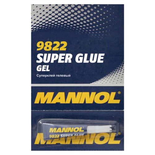 SCT- Mannol 9822 Super Glue pillanatragasztó, 3g