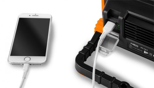 Akkus reflektor, talpas, 3000lum, smd led