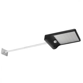   Napelemes fali reflektor távirányítóval, mozgásérzékelő, SMD LED 450 lm