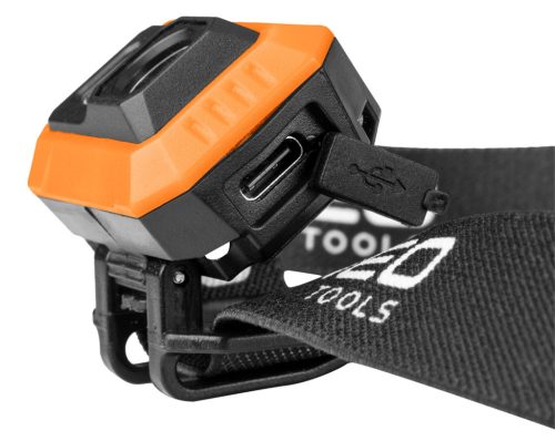 Fejlámpák kínálódobozban, tölthető, 500 lum fényerő, COB led, Rendelési egység: 12db