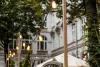 Kerti fényfűzér, napelemes, 6.5m, 10db LED, távirányító