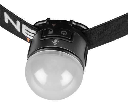 Fejlámpa levehető pánttal, mágnes és sapkarögzítő lehetőség, fehér és vörös LED, USB töltőkábel, 250+200lum