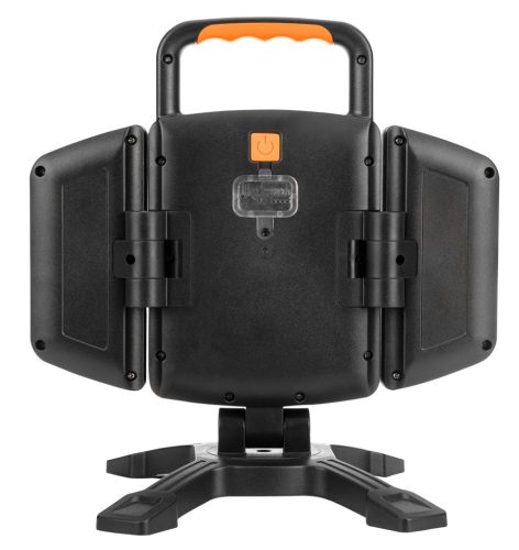 Reflektor, akkus, talpas, 3részes fejjel, 2000lum