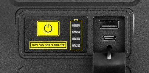 Reflektor, akkus, állítható talpas, 1400lum