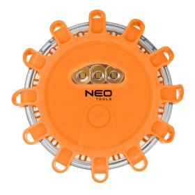 Elakadásjelző lámpa, 12+3 LED, 5 világítási funkció