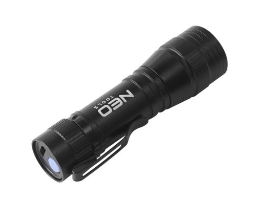 Zseblámpa, tölthető, XPE+COB LED, 220lum max. fényerő, 300mAh akku, rendelési egység: 12db