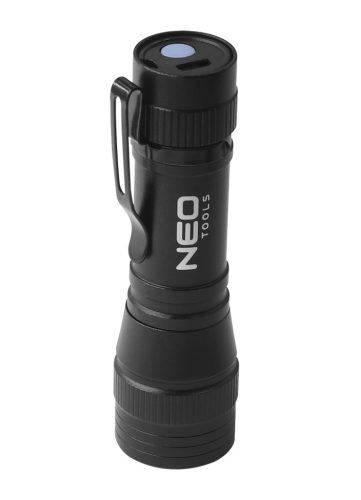 Zseblámpa, tölthető, XPE+COB LED, 220lum max. fényerő, 300mAh akku, rendelési egység: 12db