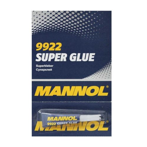 SCT-Mannol 9922 Super Glue pillanatragasztó, 3g