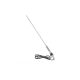 Antenna teleszkópos 125cm króm