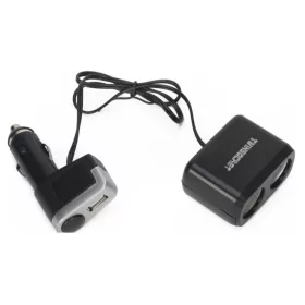 Szivargyújtó elosztó + USB 12V WF0097