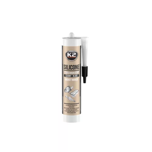 K2 B200N Silicone Black, Szilikon tömítőpaszta, fekete, 300g