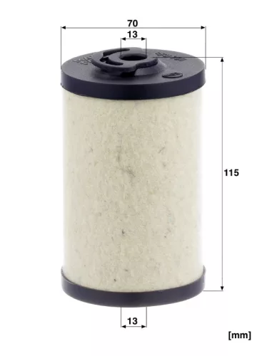 Üzemanyagszűrő Mann Filter BFU 700 x