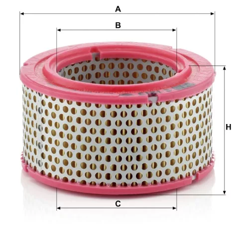 Levegőszűrő Mann Filter C 1213