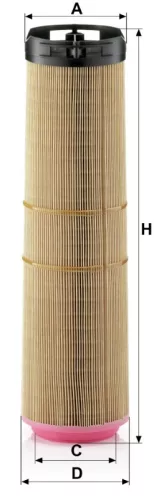 Levegőszűrő Mann Filter C 12 178