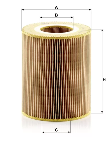 Levegőszűrő Mann Filter C 1381