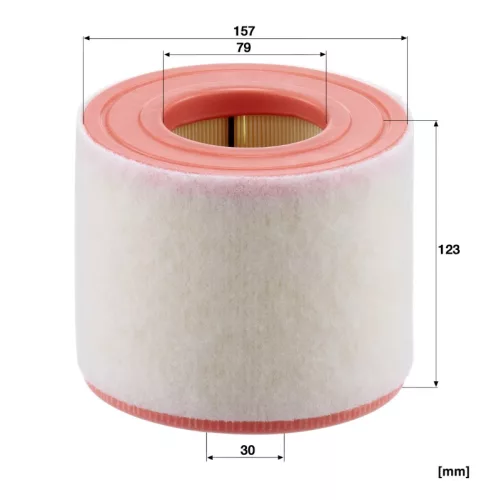Levegőszűrő Mann Filter C 15 010