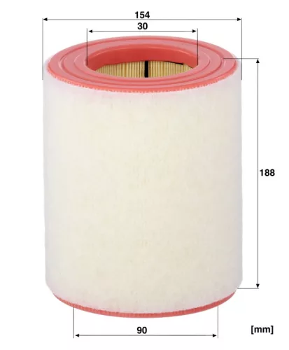 Levegőszűrő Mann Filter C 16 005