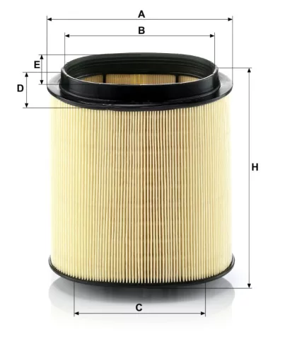 Levegőszűrő Mann Filter C 1869