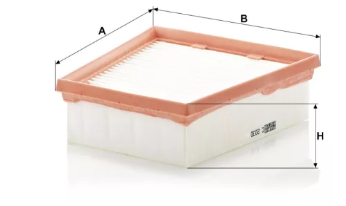 Levegőszűrő Mann Filter C 2030