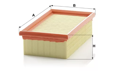 Levegőszűrő Mann Filter C 2163