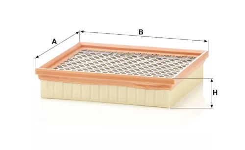 Levegőszűrő Mann Filter C 22 029