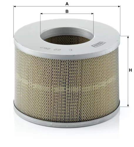 Levegőszűrő Mann Filter C 22 267