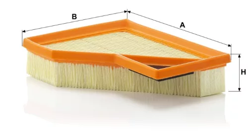 Levegőszűrő Mann Filter C 2245