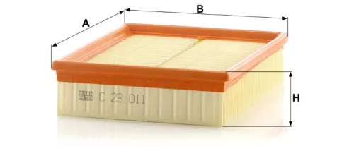 Levegőszűrő Mann Filter C 23 011