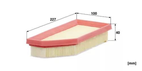 Levegőszűrő Mann Filter C 23 091