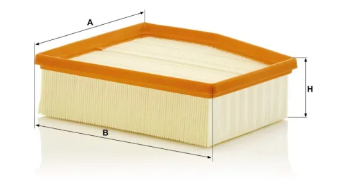 Levegőszűrő Mann Filter C 23 124