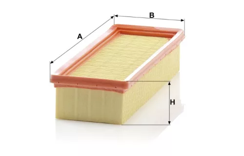 Levegőszűrő Mann Filter C 2341