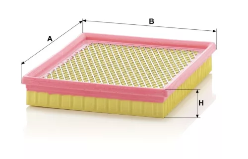Levegőszűrő Mann Filter C 2372