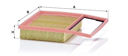 Levegőszűrő Mann Filter C 24 013