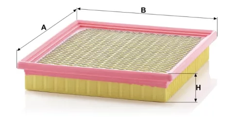 Levegőszűrő Mann Filter C 24 100