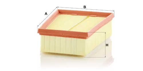 Levegőszűrő Mann Filter C 24 104