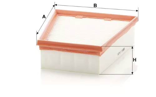 Levegőszűrő Mann Filter C 2439