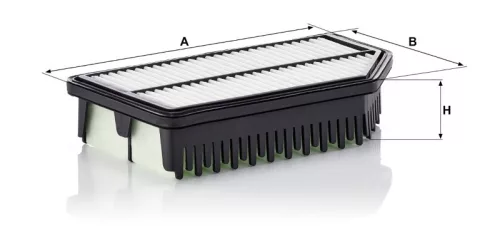 Levegőszűrő Mann Filter C 25 016