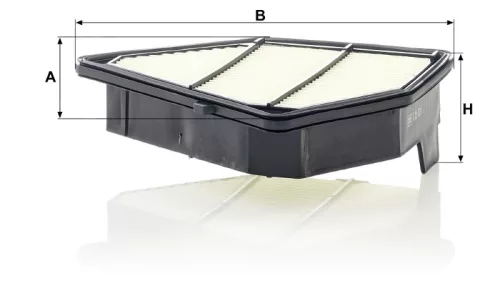 Levegőszűrő Mann Filter C 25 028