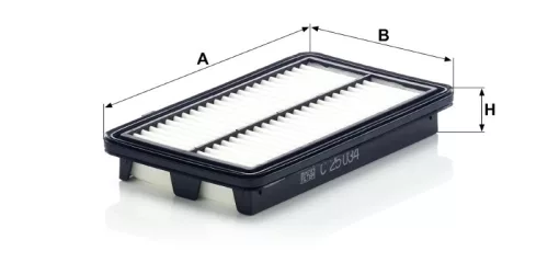 Levegőszűrő Mann Filter C 25 034