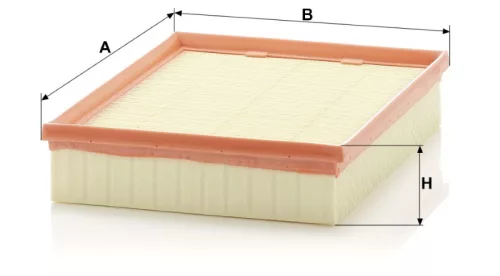 Levegőszűrő Mann Filter C 25 109