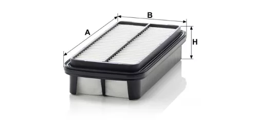 Levegőszűrő Mann Filter C 2524