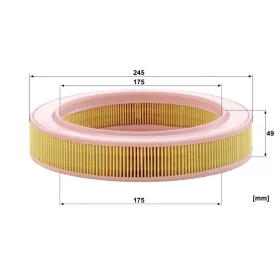 Levegőszűrő Mann Filter C 2540