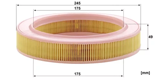Levegőszűrő Mann Filter C 2540
