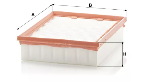 Levegőszűrő Mann Filter C 2548