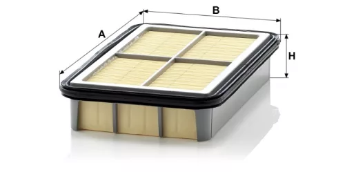 Levegőszűrő Mann Filter C 2568