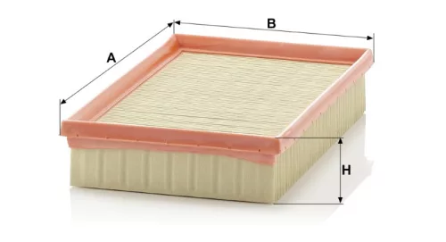 Levegőszűrő Mann Filter C 2579
