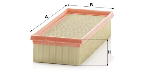 Levegőszűrő Mann Filter C 2584