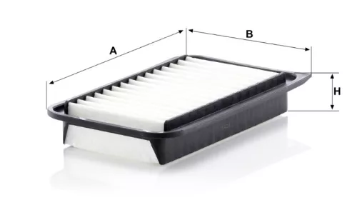 Levegőszűrő Mann Filter C 26 006
