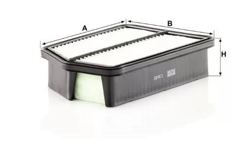 Levegőszűrő Mann Filter C 26 013